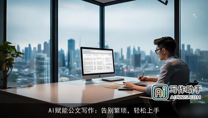 AI赋能公文写作:告别繁琐,轻松上手 AI赋能公文写作:告别繁琐,轻松上手
