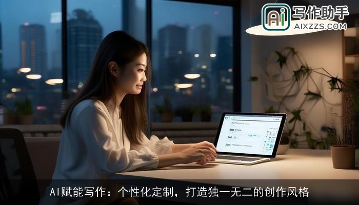 AI赋能写作:个性化定制,打造独一无二的创作风格 AI赋能写作:个性化定制,打造独一无二的创作风格