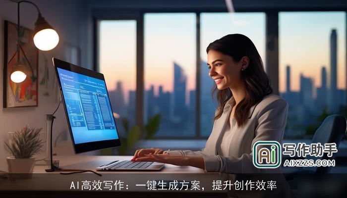 AI高效写作:一键生成方案,提升创作效率 AI高效写作:一键生成方案,提升创作效率