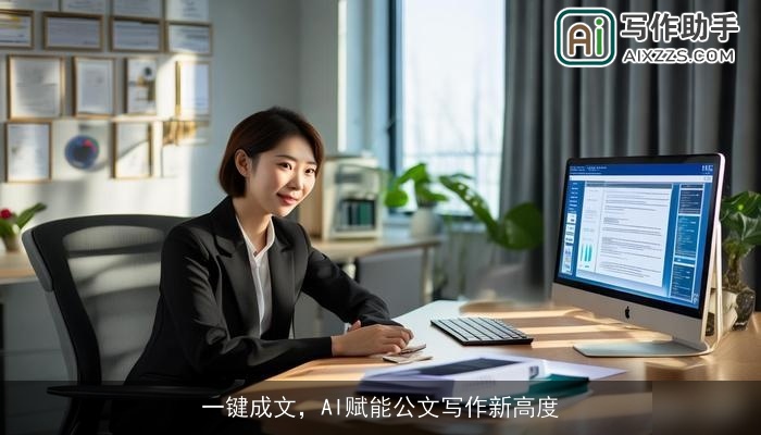 一键成文,AI赋能公文写作新高度 一键成文,AI赋能公文写作新高度