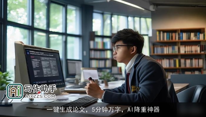 一键生成论文,5分钟万字,AI降重神器 一键生成论文,5分钟万字,AI降重神器