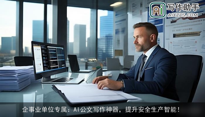 企事业单位专属:AI公文写作神器,提升安全生产智能! 企事业单位专属:AI公文写作神器,提升安全生产智能!