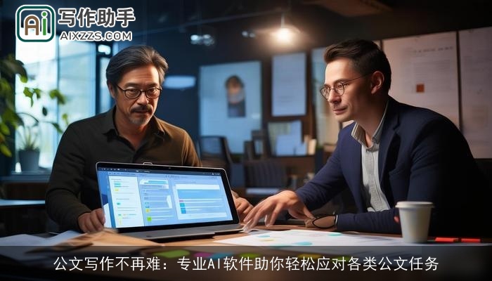 公文写作不再难:专业AI软件助你轻松应对各类公文任务 公文写作不再难:专业AI软件助你轻松应对各类公文任务