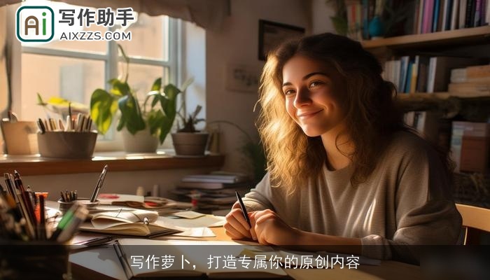 写作萝卜,打造专属你的原创内容 写作萝卜,打造专属你的原创内容