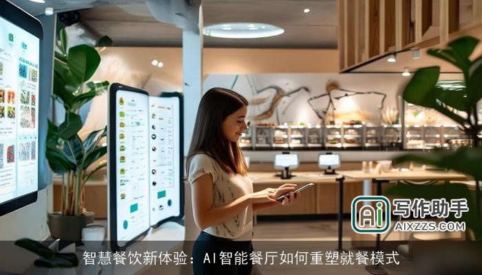 智慧餐饮新体验:AI智能餐厅如何重塑就餐模式 智慧餐饮新体验:AI智能餐厅如何重塑就餐模式