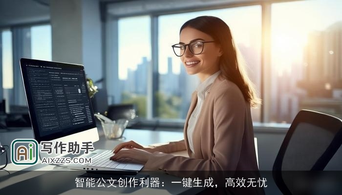 智能公文创作利器:一键生成,高效无忧 智能公文创作利器:一键生成,高效无忧