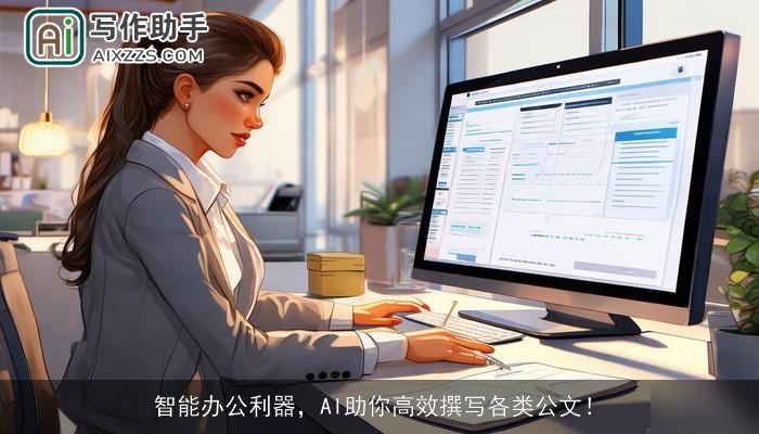 智能办公利器,AI助你高效撰写各类公文! 智能办公利器,AI助你高效撰写各类公文!