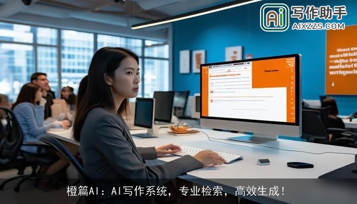 橙篇AI:AI写作系统,专业检索,高效生成! 橙篇AI:AI写作系统,专业检索,高效生成!