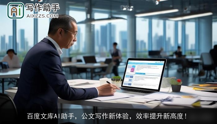 百度文库AI助手,公文写作新体验,效率提升新高度! 百度文库AI助手,公文写作新体验,效率提升新高度!