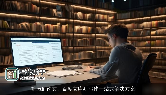 简历到论文,百度文库AI写作一站式解决方案 简历到论文,百度文库AI写作一站式解决方案