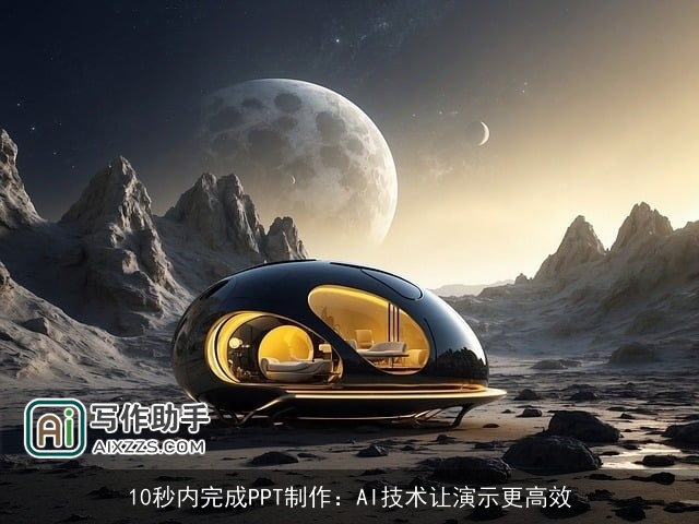 10秒内完成PPT制作:AI技术让演示更高效 10秒内完成PPT制作:AI技术让演示更高效