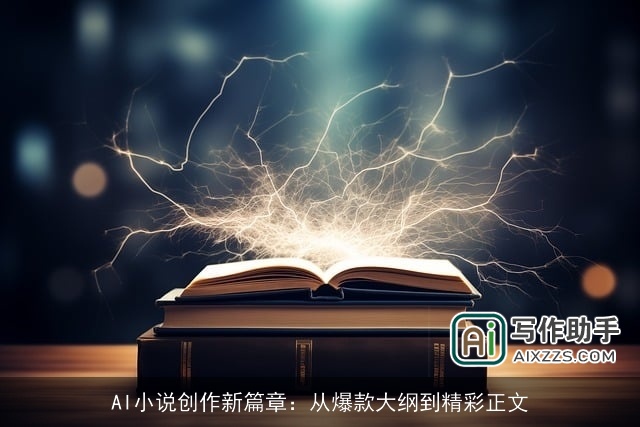 AI小说创作新篇章:从爆款大纲到精彩正文 AI小说创作新篇章:从爆款大纲到精彩正文