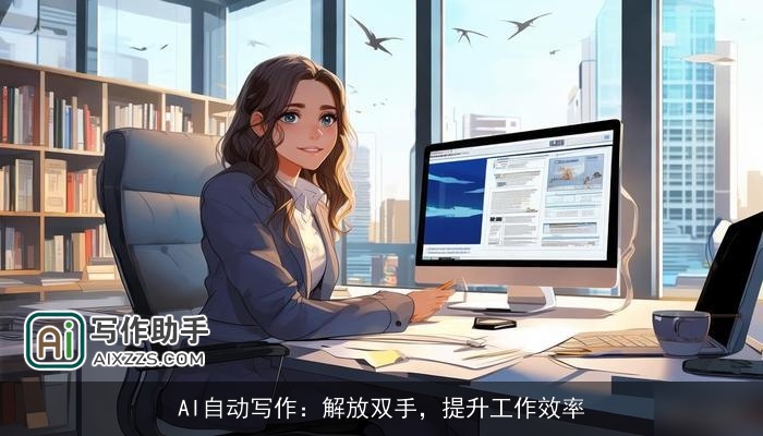 AI自动写作:解放双手,提升工作效率 AI自动写作:解放双手,提升工作效率