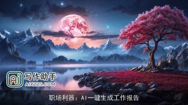 职场利器:AI一键生成工作报告 职场利器:AI一键生成工作报告