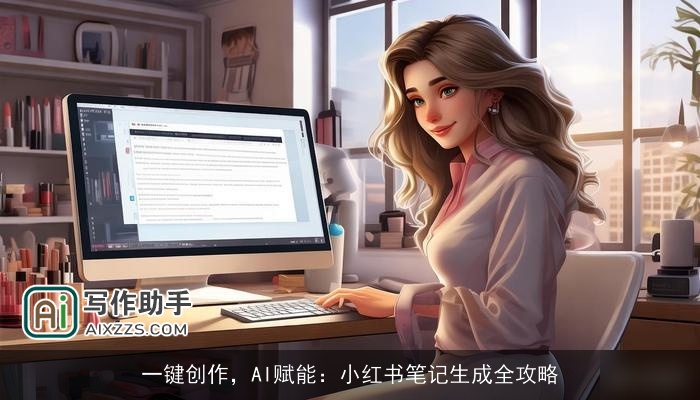 一键创作,AI赋能:小红书笔记生成全攻略 一键创作,AI赋能:小红书笔记生成全攻略