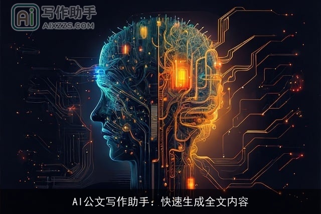 AI公文写作助手:快速生成全文内容 AI公文写作助手:快速生成全文内容