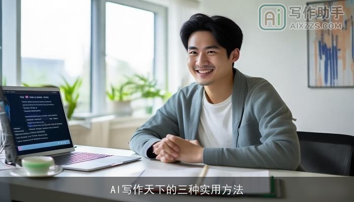 AI写作天下的三种实用方法 AI写作天下的三种实用方法