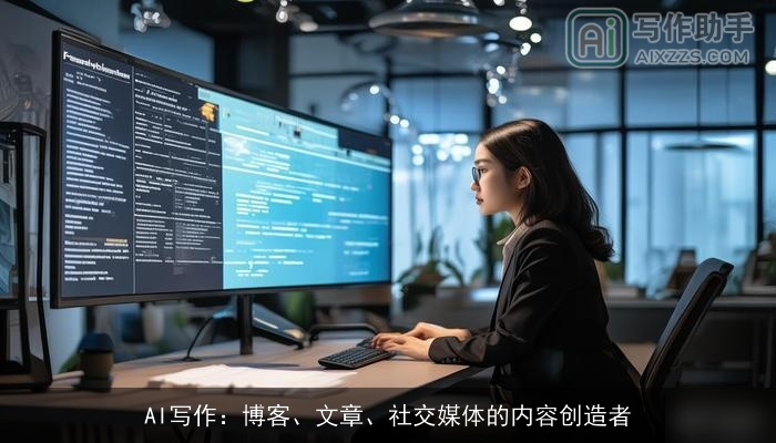 AI写作:博客、文章、社交媒体的内容创造者 AI写作:博客、文章、社交媒体的内容创造者