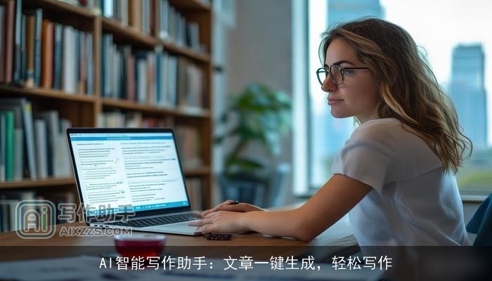 AI智能写作助手:文章一键生成,轻松写作 AI智能写作助手:文章一键生成,轻松写作
