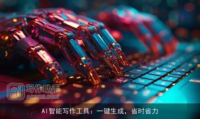 AI智能写作工具:一键生成,省时省力 AI智能写作工具:一键生成,省时省力