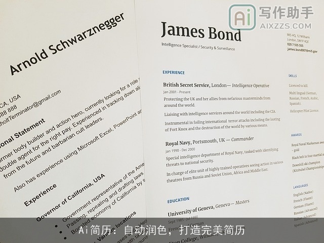 Ai简历:自动润色,打造完美简历 Ai简历:自动润色,打造完美简历