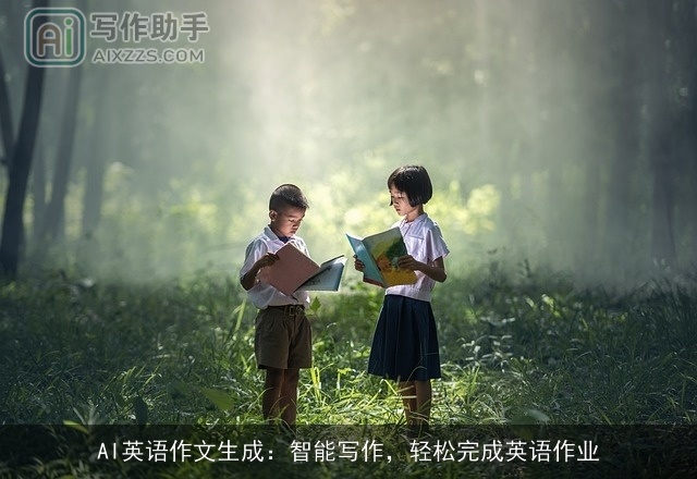 AI英语作文生成:智能写作,轻松完成英语作业 AI英语作文生成:智能写作,轻松完成英语作业