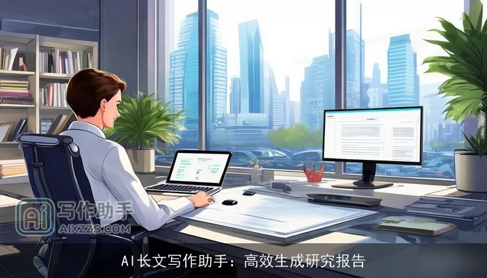 AI长文写作助手:高效生成研究报告 AI长文写作助手:高效生成研究报告