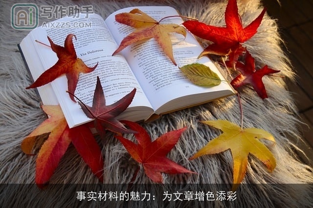 事实材料的魅力:为文章增色添彩 事实材料的魅力:为文章增色添彩