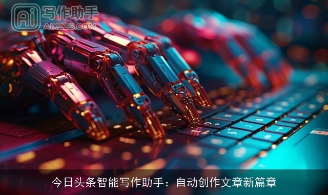 今日头条智能写作助手:自动创作文章新篇章 今日头条智能写作助手:自动创作文章新篇章