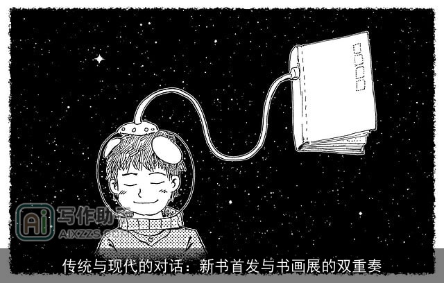 传统与现代的对话:新书首发与书画展的双重奏 传统与现代的对话:新书首发与书画展的双重奏