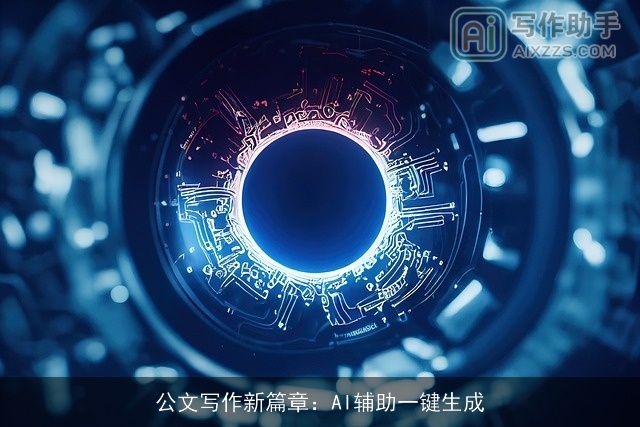 公文写作新篇章:AI辅助一键生成 公文写作新篇章:AI辅助一键生成