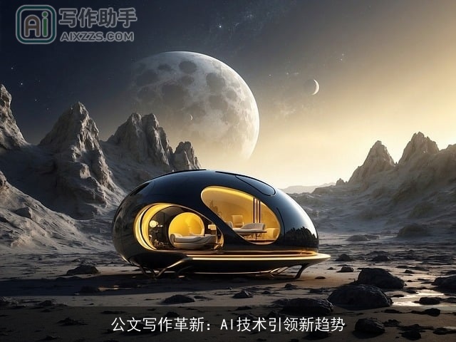 公文写作革新:AI技术引领新趋势 公文写作革新:AI技术引领新趋势