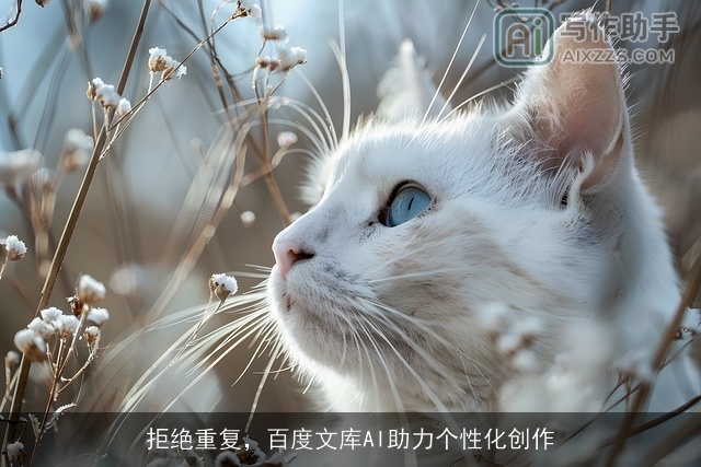 拒绝重复,百度文库AI助力个性化创作 拒绝重复,百度文库AI助力个性化创作