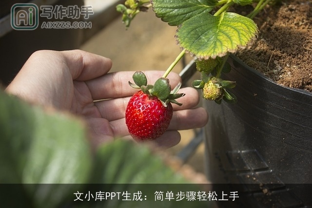 文小库PPT生成:简单步骤轻松上手 文小库PPT生成:简单步骤轻松上手