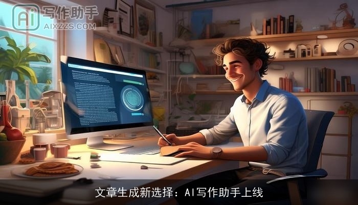 文章生成新选择:AI写作助手上线 文章生成新选择:AI写作助手上线