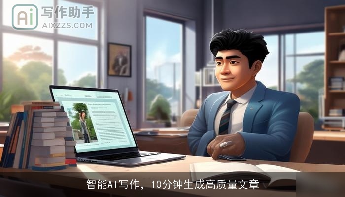 智能AI写作,10分钟生成高质量文章 智能AI写作,10分钟生成高质量文章
