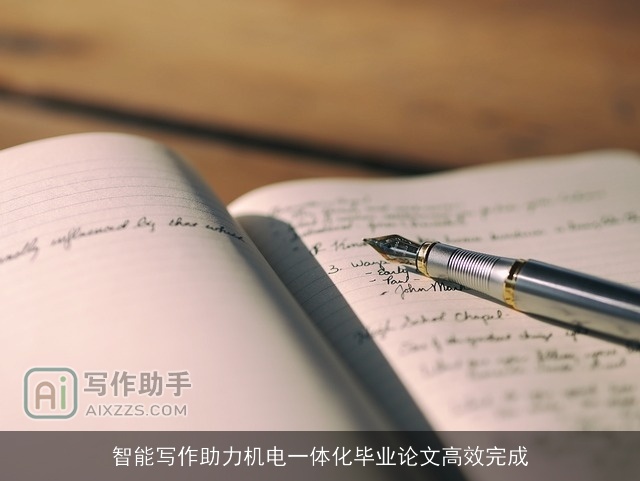 智能写作助力机电一体化毕业论文高效完成 智能写作助力机电一体化毕业论文高效完成