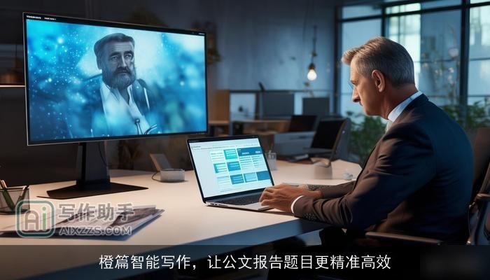 橙篇智能写作,让公文报告题目更精准高效 橙篇智能写作,让公文报告题目更精准高效