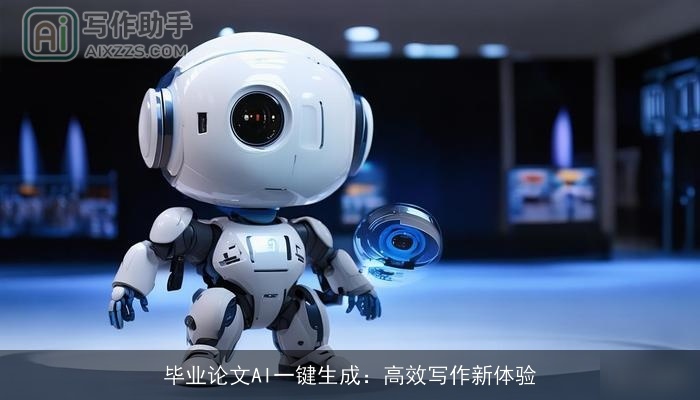 毕业论文AI一键生成:高效写作新体验 毕业论文AI一键生成:高效写作新体验
