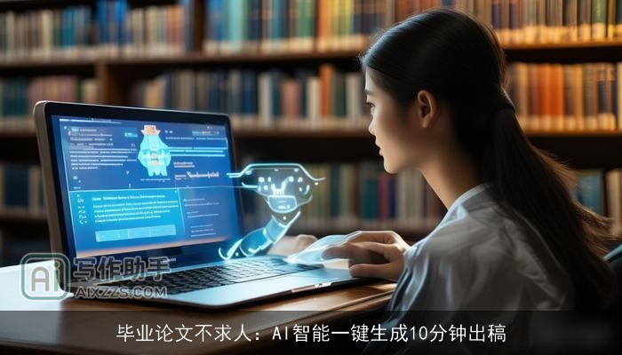 毕业论文不求人:AI智能一键生成10分钟出稿 毕业论文不求人:AI智能一键生成10分钟出稿