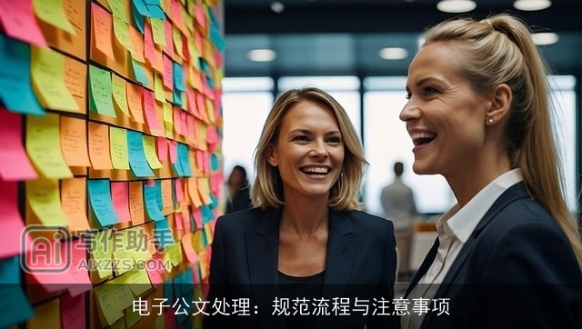 电子公文处理:规范流程与注意事项 电子公文处理:规范流程与注意事项