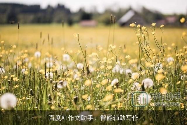 百度AI作文助手:智能辅助写作 百度AI作文助手:智能辅助写作