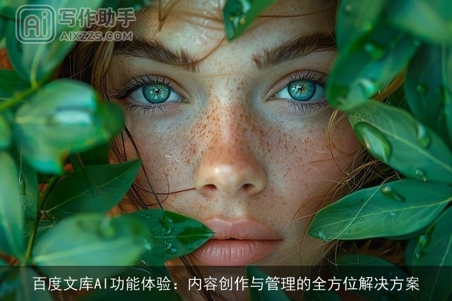 百度文库AI功能体验:内容创作与管理的全方位解决方案 百度文库AI功能体验:内容创作与管理的全方位解决方案