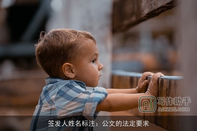 签发人姓名标注:公文的法定要求 签发人姓名标注:公文的法定要求