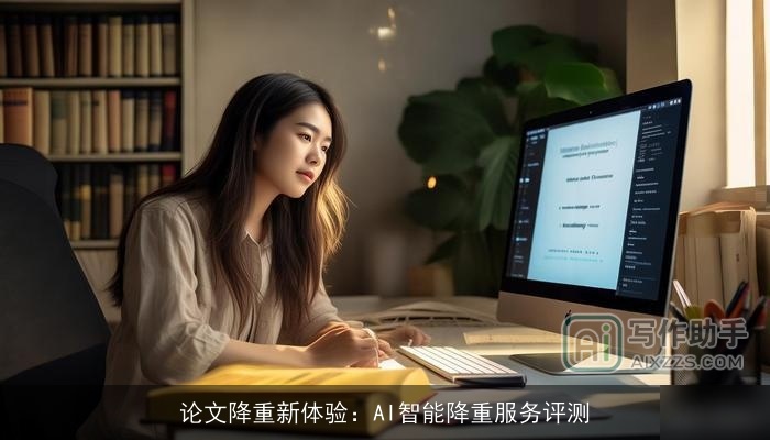 论文降重新体验:AI智能降重服务评测 论文降重新体验:AI智能降重服务评测