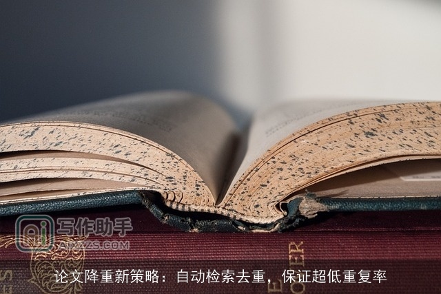 论文降重新策略:自动检索去重,保证超低重复率 论文降重新策略:自动检索去重,保证超低重复率