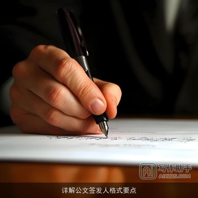 详解公文签发人格式要点 详解公文签发人格式要点