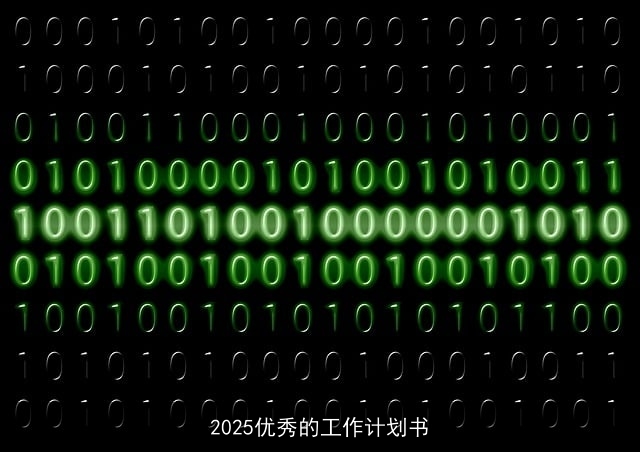 2025优秀的工作计划书 2025优秀的工作计划书