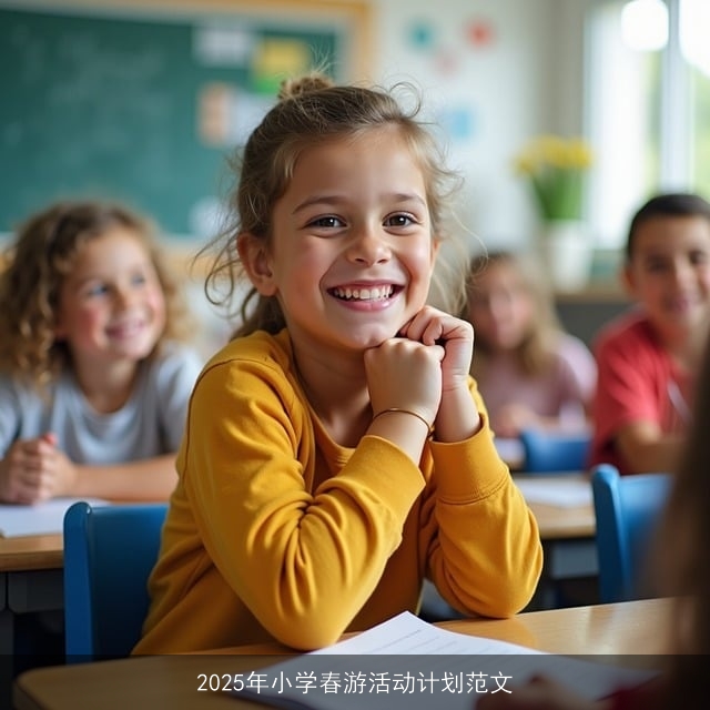 2025年小学春游活动计划范文 2025年小学春游活动计划范文