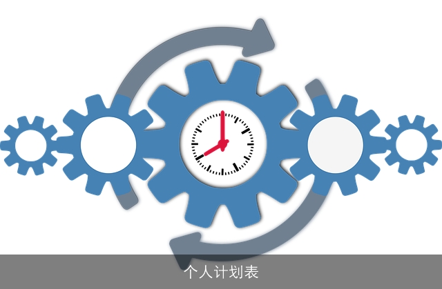 个人计划表 个人计划表